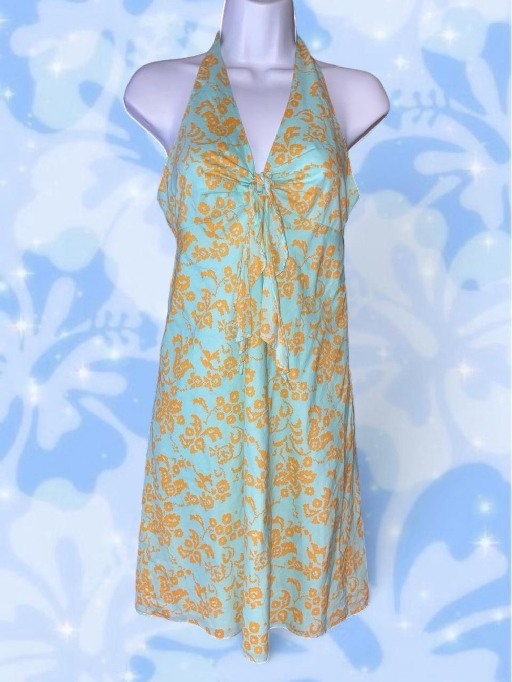 vintage y2k Gap summer halter dress